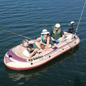 Voyager Inflatable 6-Person Boat for Recreation or Flood Emergency. Heavy Duty. Voyager Inflatable 6-Person Boat for Recreation or Flood Emergency. Heavy Duty.